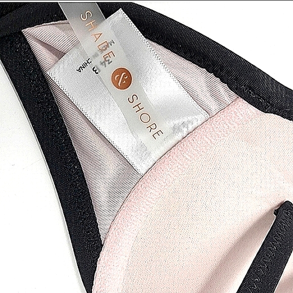 METALLIC Bikini 1 left Padded Laser-Cut Crochet Lace Swim Top Only NWT - Picture 11 of 12